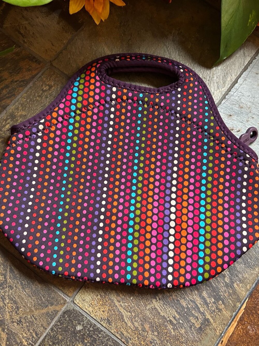 Built Insulated Gourmet Getaway Lunch Tote in Microdot - Picture 11 of 12